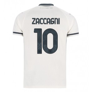 Lazio Mattia Zaccagni #10 Seconda Maglia 2025-26 Manica Corta